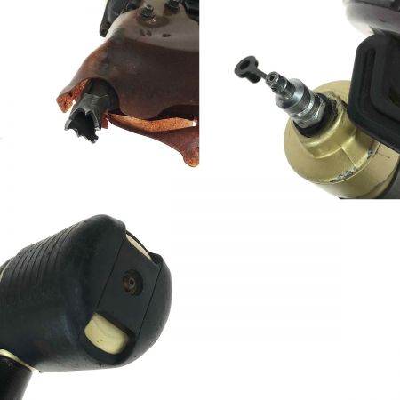  HITACHI 日立 高圧ロール釘打ち機 100mm NV100H メタリックゴールド 動作確認済み