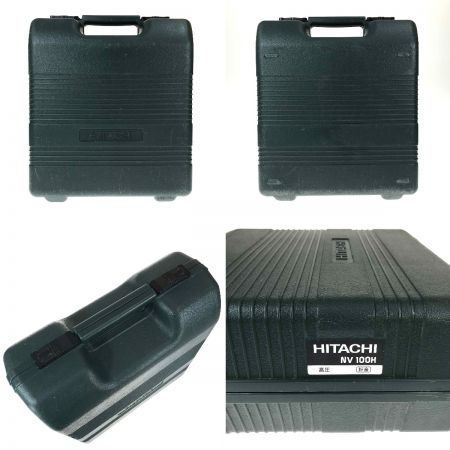  HITACHI 日立 高圧ロール釘打ち機 100mm NV100H メタリックゴールド 動作確認済み