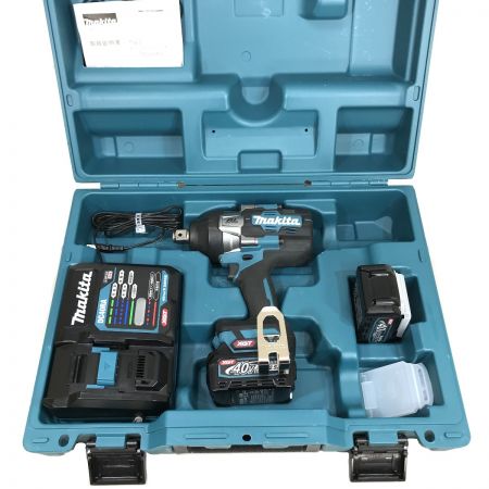  MAKITA マキタ 40Vmax充電式インパクトレンチ TW001GRDX 充電器・充電池2個・ケース付