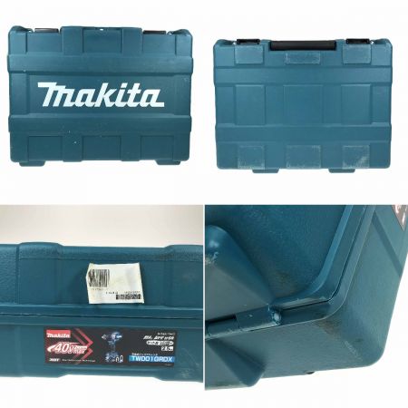  MAKITA マキタ 40Vmax充電式インパクトレンチ TW001GRDX 充電器・充電池2個・ケース付