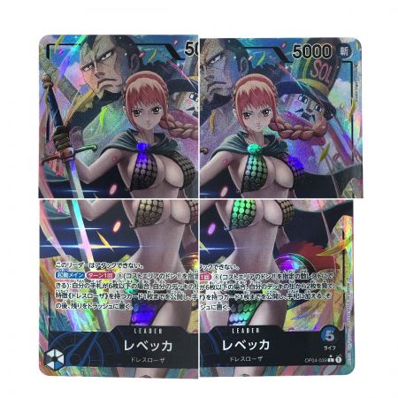   ワンピースカード レベッカ パラレル L OP04-039