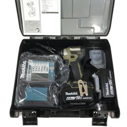 ## MAKITA マキタ 18V 充電式インパクトドライバ TD173DRGXO オリーブ 充電器・充電池2個・ケース付 Aランク