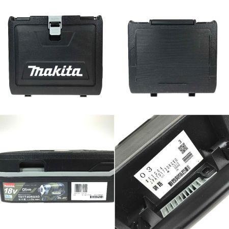  MAKITA マキタ 18V 充電式インパクトドライバ TD173DRGXO オリーブ 充電器・充電池2個・ケース付