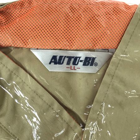  AUTO-BI 抗菌ツヅキ服 1190 カーキ つなぎ LLサイズ