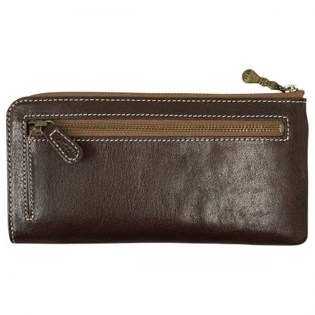  Dakota ダコタ フォンス L字ファスナー 長財布 0030557 チョコ