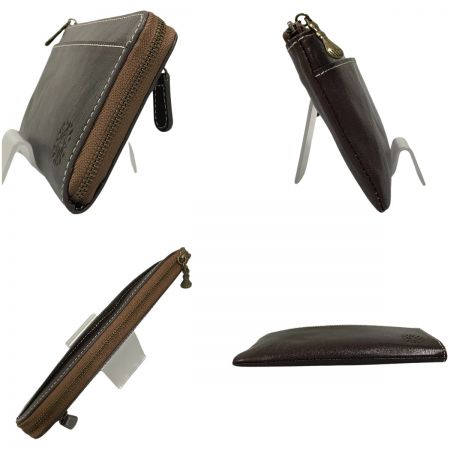  Dakota ダコタ フォンス L字ファスナー 長財布 0030557 チョコ