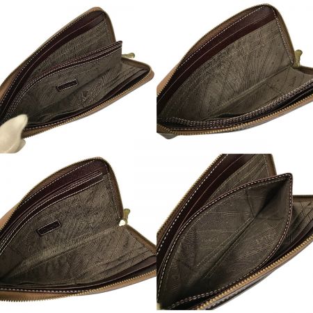  Dakota ダコタ フォンス L字ファスナー 長財布 0030557 チョコ