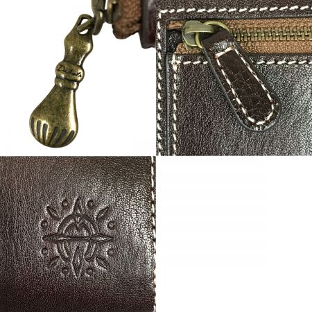  Dakota ダコタ フォンス L字ファスナー 長財布 0030557 チョコ