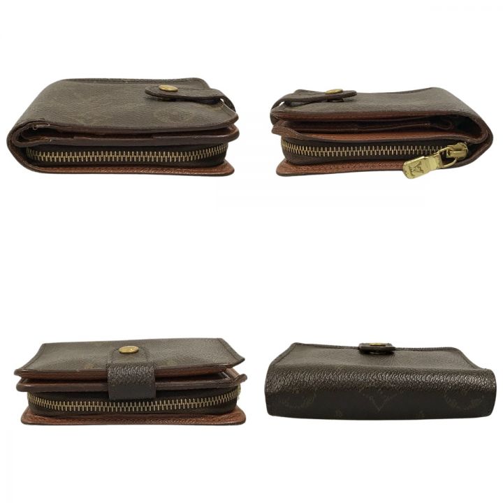 LOUIS VUITTON ルイヴィトン モノグラム コンパクトジップ 2