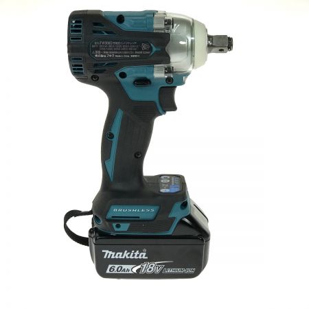  MAKITA マキタ 充電式インパクトレンチ 18V TW300DRGX ブルー 充電器・充電池2個・ケース付