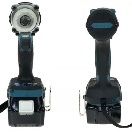  MAKITA マキタ 充電式インパクトレンチ 18V TW300DRGX ブルー 充電器・充電池2個・ケース付