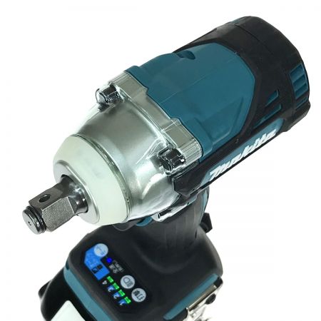  MAKITA マキタ 充電式インパクトレンチ 18V TW300DRGX ブルー 充電器・充電池2個・ケース付