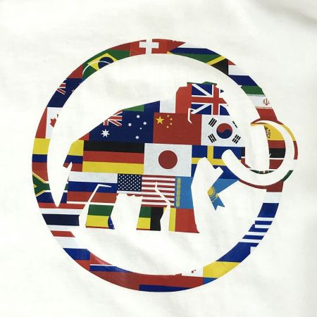  MAMMUT マムート ネイション Tシャツ Women ホワイト Lサイズ(アジアサイズXL)