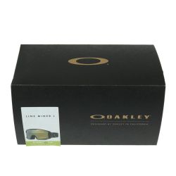## OAKLEY オークリー ゴーグル LINE MINER L PRIZM SAGE GOLD IRIDIUM OO7070 黄緑 Aランク