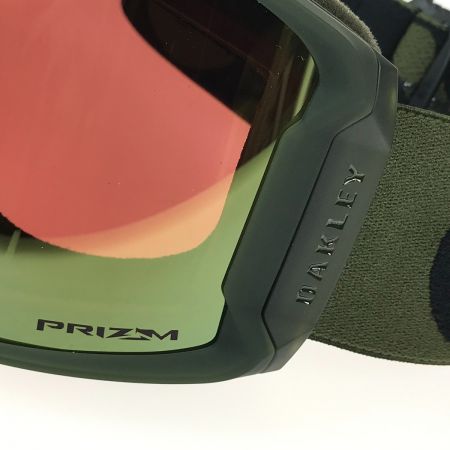  OAKLEY オークリー ゴーグル LINE MINER L PRIZM SAGE GOLD IRIDIUM OO7070 黄緑