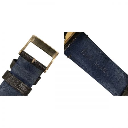  Paul Smith ポールスミス ファイブアイズ  腕時計 クォーツ F335-T021476 ゴールド/ブラウン