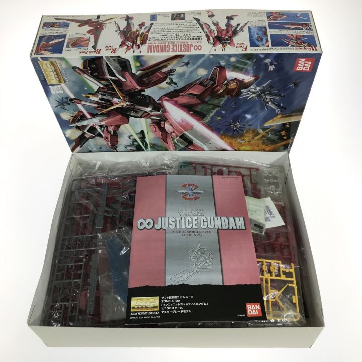 BANDAI バンダイ MG 1／100 インフィニットジャスティスガンダム 未組立 ガンプラ｜中古｜なんでもリサイクルビッグバン