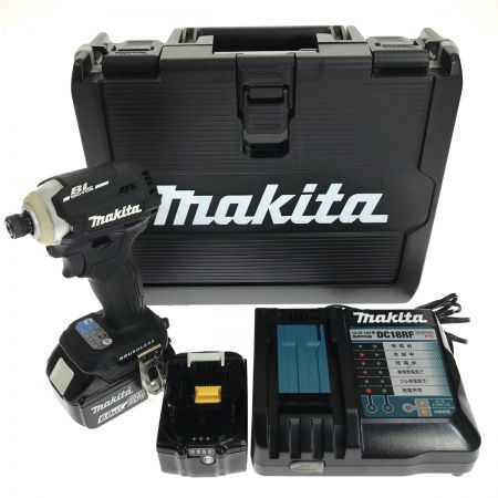  MAKITA マキタ 18V 充電式インパクトドライバー TD171DGX ブラック 充電器・充電池2個・ケース付