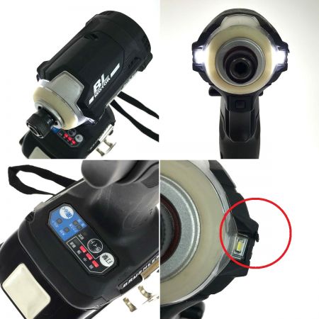  MAKITA マキタ 18V 充電式インパクトドライバー TD171DGX ブラック 充電器・充電池2個・ケース付