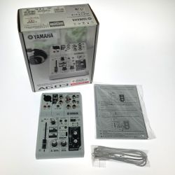 ## YAMAHA ヤマハ ウェブキャスティングミキサー AG03 通電のみ確認 Dランク
