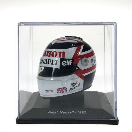  デアゴスティーニ 1/5スケール ヘルメットコレクション 第9回 ナイジェル・マンセル 1992 年 ウィリアムズ