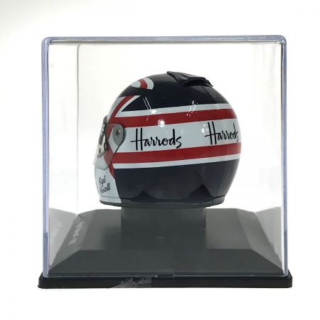  デアゴスティーニ 1/5スケール ヘルメットコレクション 第9回 ナイジェル・マンセル 1992 年 ウィリアムズ