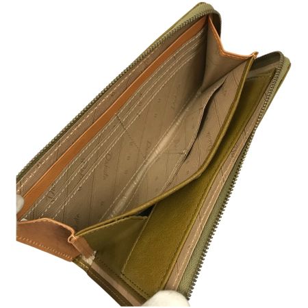  Dakota ダコタ ピアッタ L字ファスナー長財布 0031534 カーキーグリーン