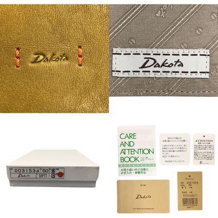  Dakota ダコタ ピアッタ L字ファスナー長財布 0031534 カーキーグリーン