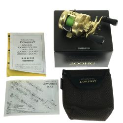 ## SHIMANO シマノ 21 カルカッタコンクエスト 200HG 04238 右巻き Bランク