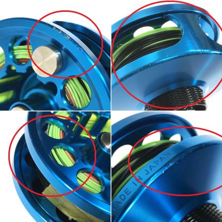  WELLSTONE フライリール ブルー