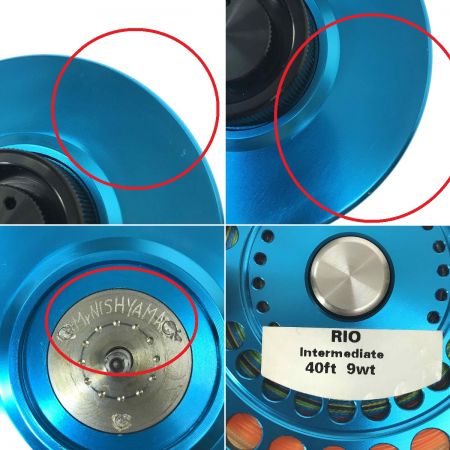  WELLSTONE フライリール ブルー