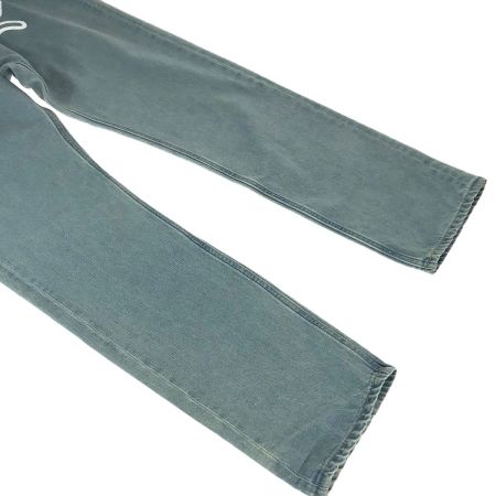  Ice Cream アイスクリーム ペイント ウォッシュド デニムパンツ ICJP223P001 スカイブルー Lサイズ