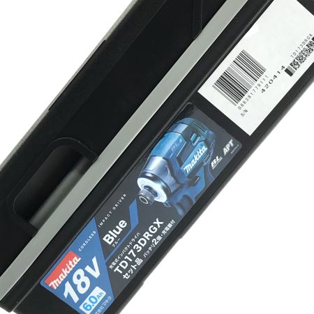  MAKITA マキタ 18V 充電式 インパクトドライバ TD173DRGX ブルー 未開封品 
