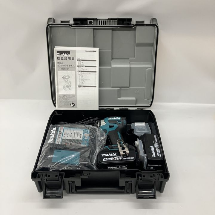MAKITA マキタ 18V 充電式 インパクトドライバ TD173DRGX ブルー 未