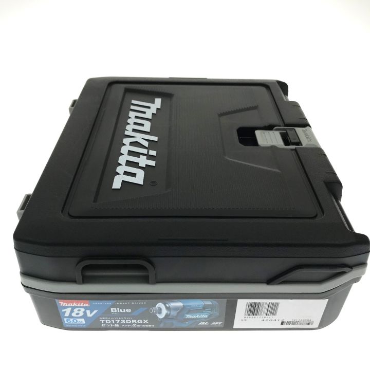 MAKITA マキタ 18V 充電式インパクトドライバ TD173DRGX ブルー 未開封  