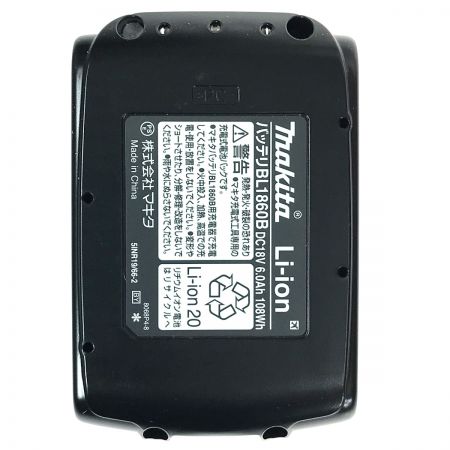  MAKITA マキタ 18v 6.0Ah リチウムイオンバッテリ BL1860B 純正バッテリ (3) 未使用品