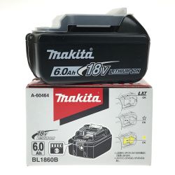 ## MAKITA マキタ 18v 6.0Ah リチウムイオンバッテリ BL1860B 純正バッテリ (5) 未使用品 Sランク