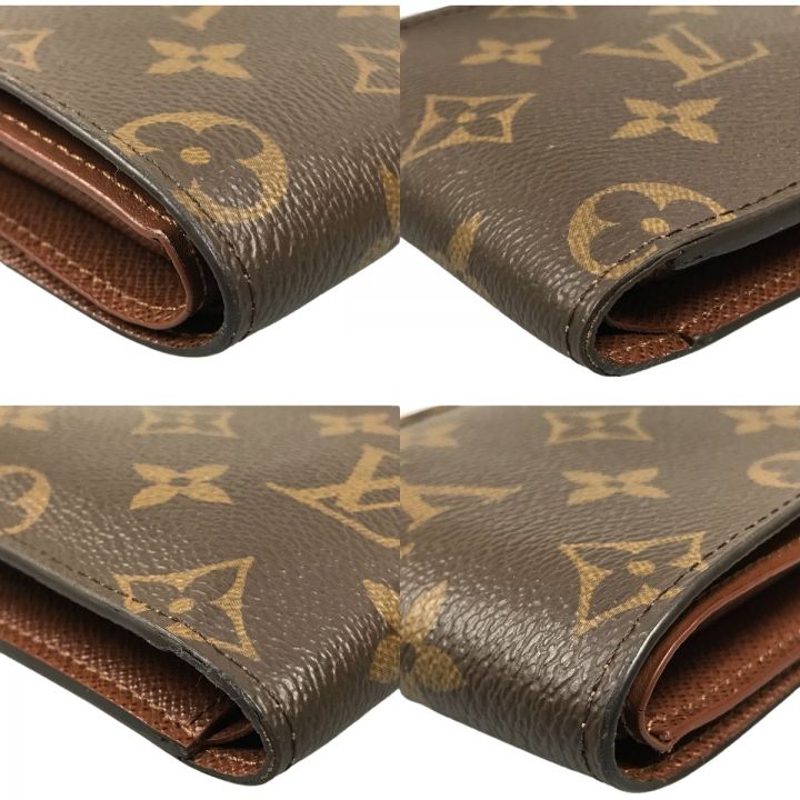 LOUIS VUITTON ルイヴィトン 2つ折り財布 モノグラム ポルトフォイユ・マルコ NM M62288  ブラウン｜中古｜なんでもリサイクルビッグバン