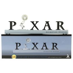 ##  Happyくじ Last賞 ピクサーランプ＆ピクサーロゴ フィギュア 開封済 Bランク