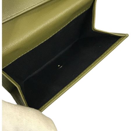  Paul Smith ポールスミス 2つ折り財布 BPS204 カーキ