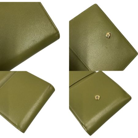  Paul Smith ポールスミス 2つ折り財布 BPS204 カーキ