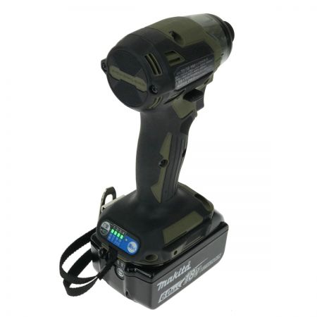  MAKITA マキタ 18V 充電式インパクトドライバ TD173DRGXO オリーブ 充電器・充電池2個・ケース付