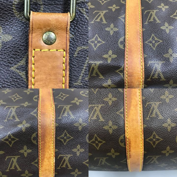 LOUIS VUITTON ルイヴィトン モノグラム キーポル 50 ボストンバッグ ジャンク品 M41426 ブラウン ｜中古｜なんでもリサイクルビッグバン