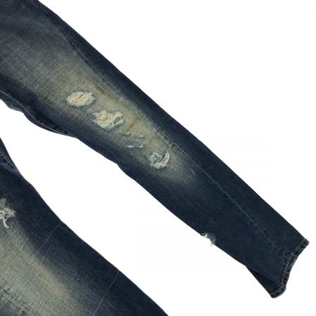  Dsquared2 ディースクエアード ダメージ加工デニムパンツ S71LA0435 インディゴ メンズ46