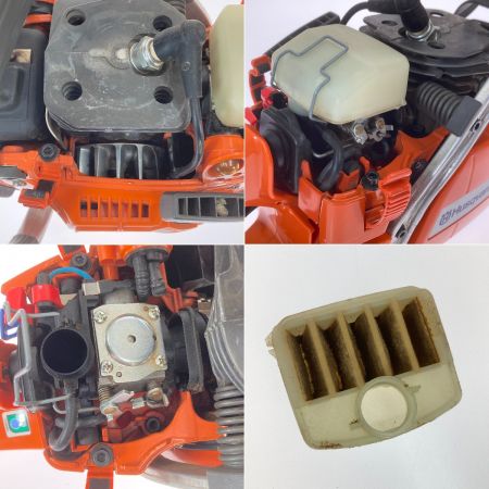  Husqvarna ハスクバーナ エンジン式 チェーンソー 353 18インチ 45cm 動作確認済み