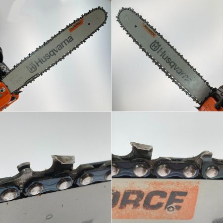  Husqvarna ハスクバーナ エンジン式 チェーンソー 353 18インチ 45cm 動作確認済み
