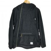  grn outdoor HIASOBI CAMPER JACKET ジャケット GO201Q ブラックデニム	 Mサイズ Bランク