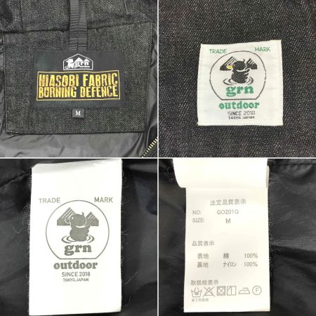  grn outdoor HIASOBI CAMPER JACKET ジャケット GO201Q ブラック Mサイズ