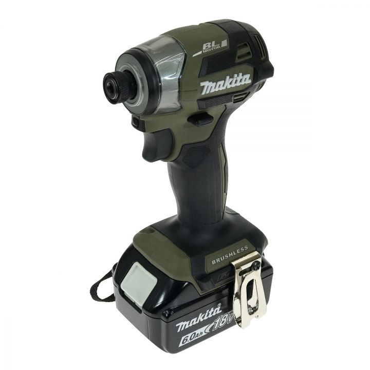 MAKITA マキタ 18V 充電式インパクトドライバ TD173DRGXO オリーブ 充電器・充電池2個・ケース付  (2)｜中古｜なんでもリサイクルビッグバン