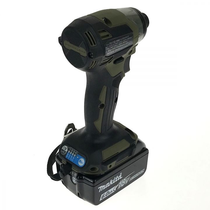 MAKITA マキタ 18V 充電式インパクトドライバ TD173DRGXO オリーブ 充電器・充電池2個・ケース付 (2 )｜中古｜なんでもリサイクルビッグバン